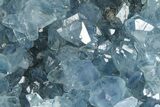 Sparkling Celestine (Celestite) Geode Section - Madagascar #364689-1